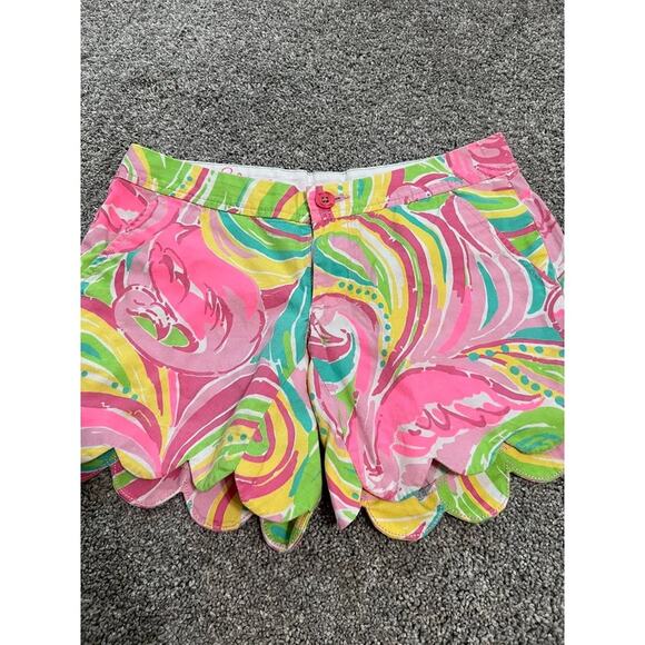 Lilly Pulitzer Buttercup All Nighter Shorts size 000 - Picture 1 of 4